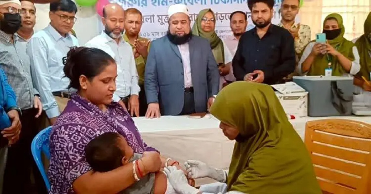 দেশের বিভিন্ন জেলায় হাম-রুবেলা জরুরি টিকাদান কার্যক্রম শুরু