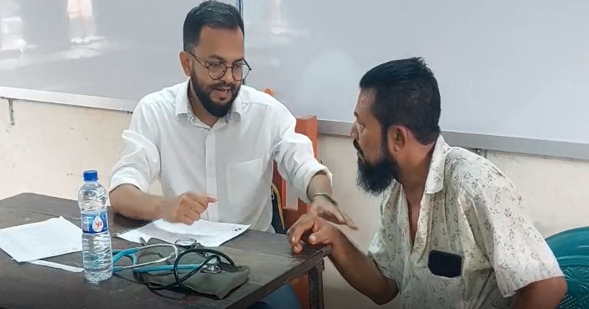 ঝালকাঠিতে ফ্রি মেডিকেল ক্যাম্প, চিকিৎসাসেবা ও ওষুধ বিতরণ